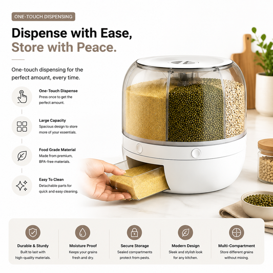 GrainVault™ 360 Smart Dispenser