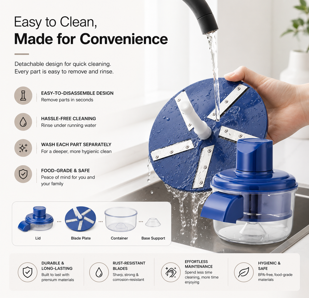 PeelPro™ 5-Blade Electric Fruit & Vegetable Peeler
