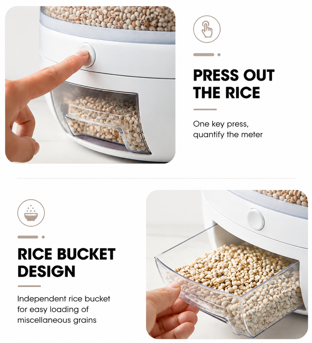 GrainVault™ 360 Smart Dispenser