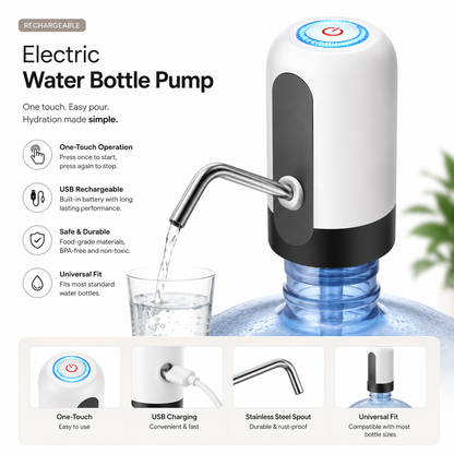 AquaFlow™ Electric Water Pump