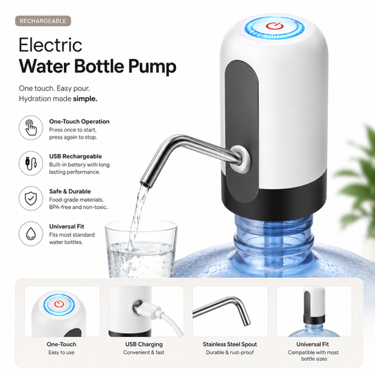 AquaFlow™ Electric Water Pump