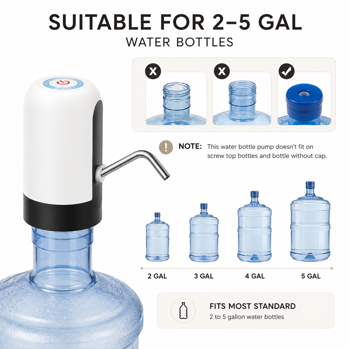 AquaFlow™ Electric Water Pump
