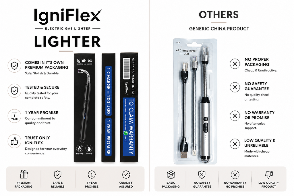 IgniFlex™ Rechargeable Arc Lighter