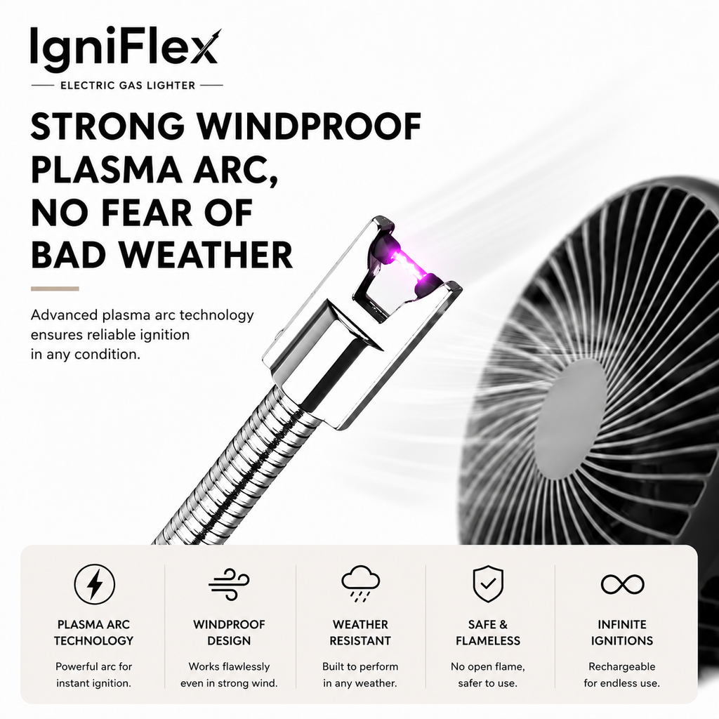 IgniFlex™ Rechargeable Arc Lighter