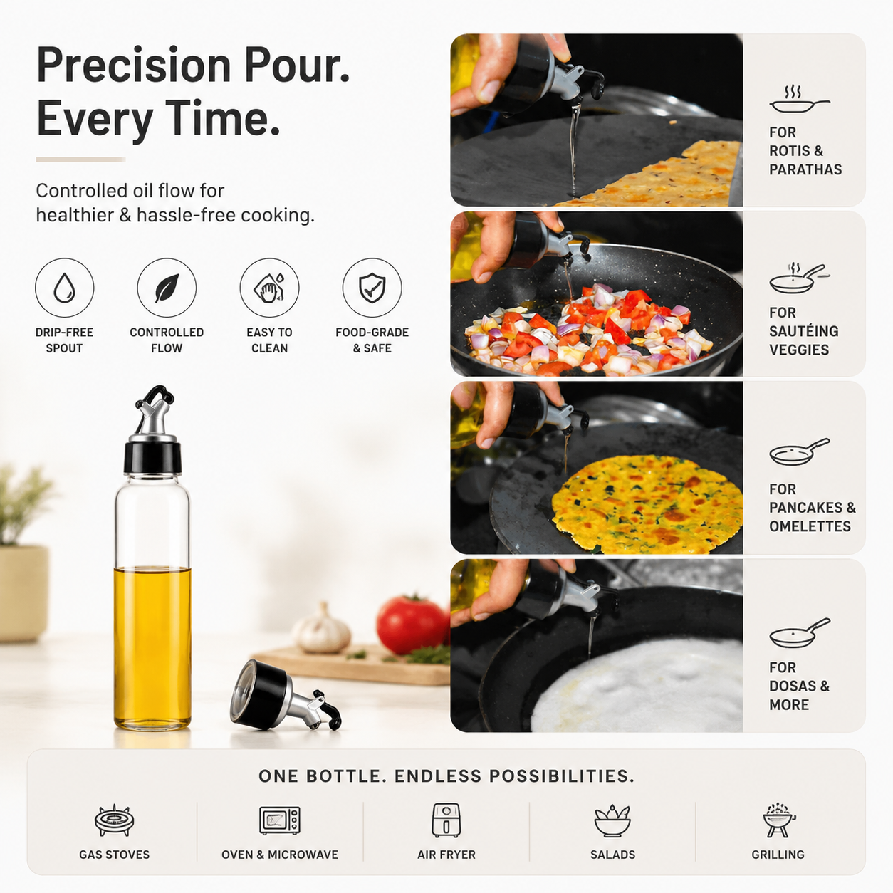 PourMate™ Premium Oil Dispenser