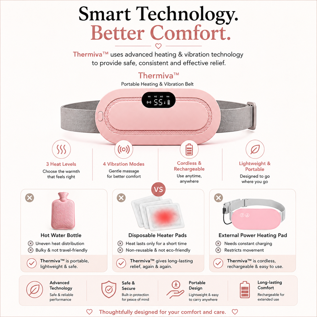 Thermiva™ — Portable Period Pain Relief Device