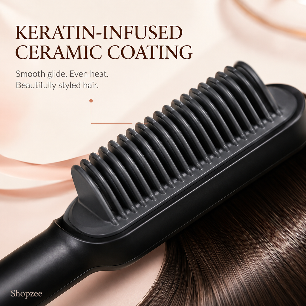 SleekPro™ Hair Straightening Brush