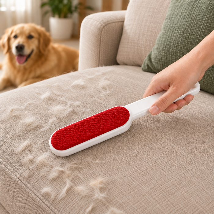 Brush the sofa