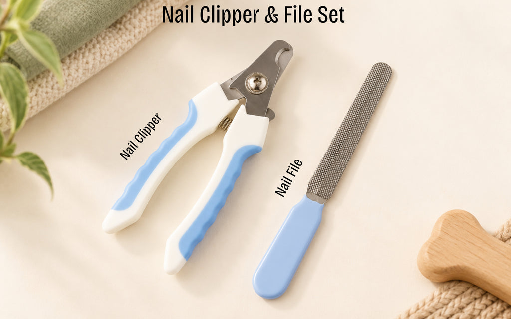 Shopzee Pet Nail Clipper & File Set