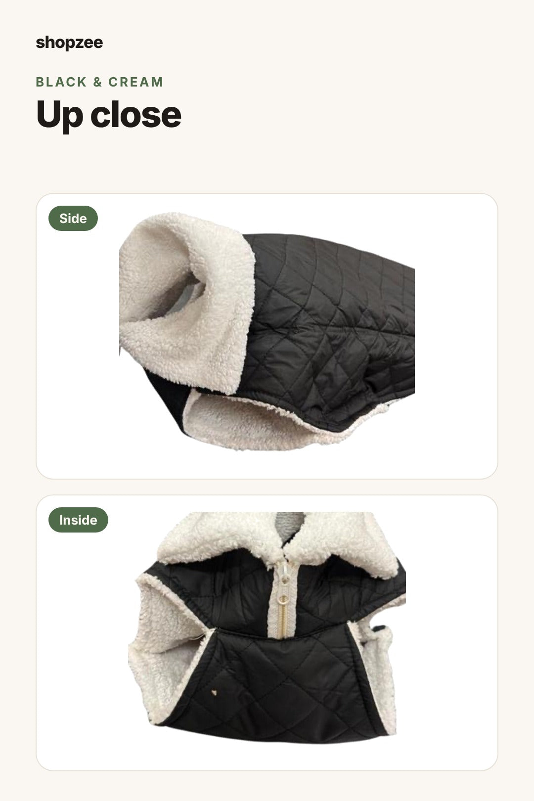 Shopzee Cosy Winter Jacket for Dogs