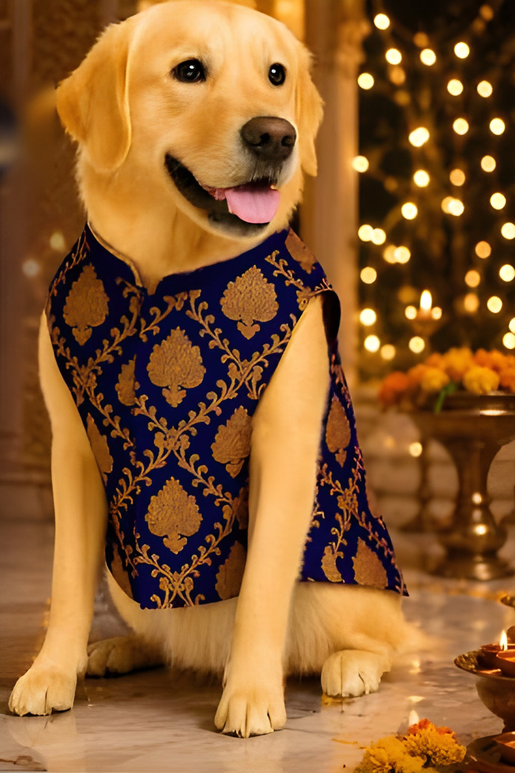 Royal Festive Sherwani for Dogs