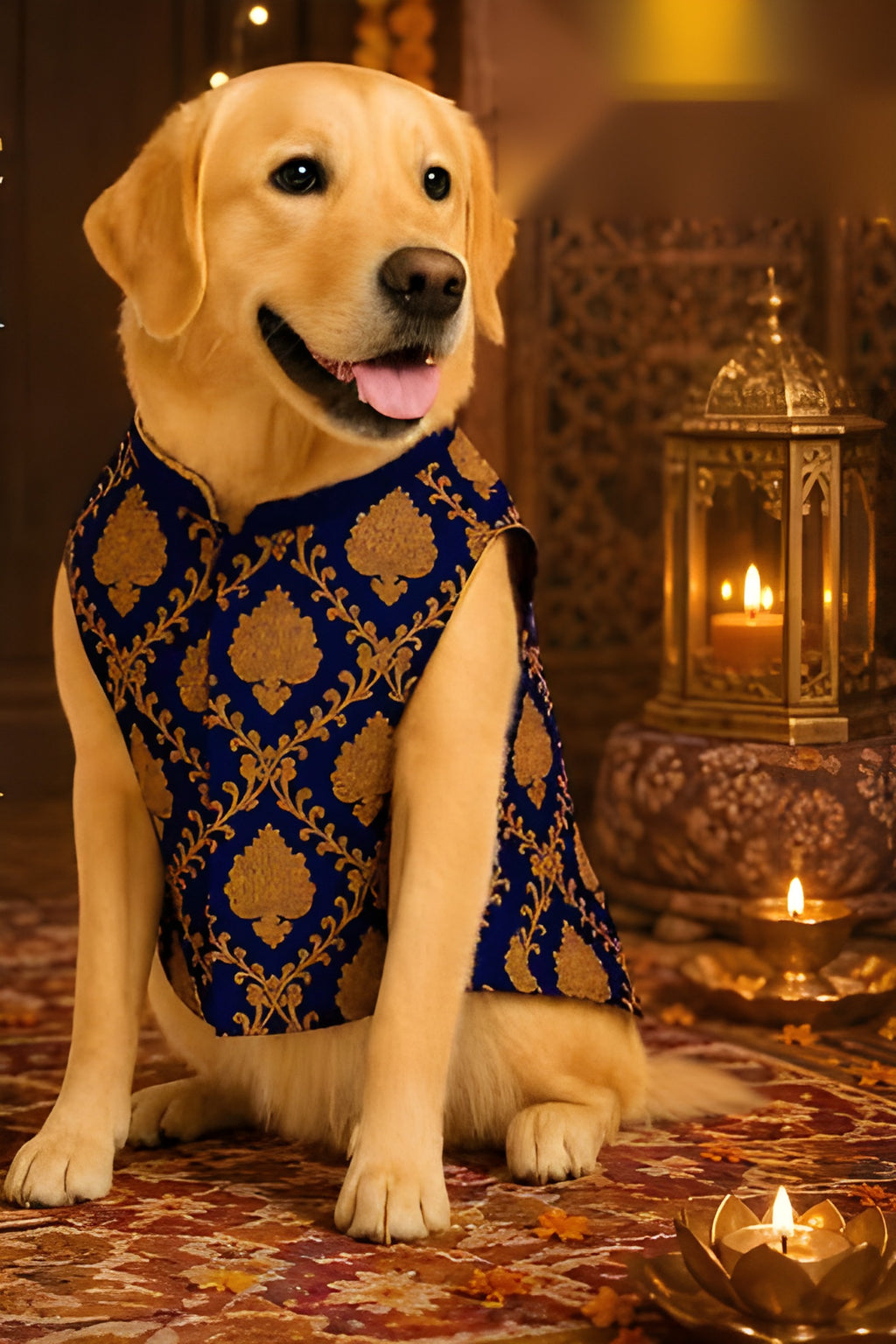 Royal Festive Sherwani for Dogs