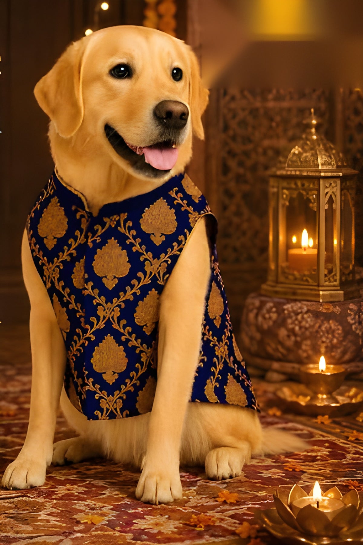 Royal Festive Sherwani for Dogs